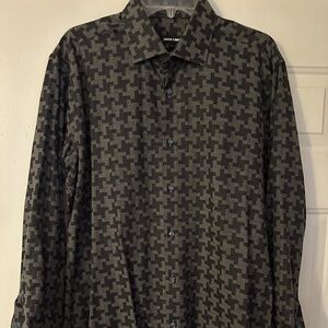Jared Lang - Men’s casual long sleeve shirt - Large